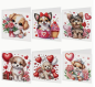 Preview: Diamond Painting Grusskarten Hunde-Motive